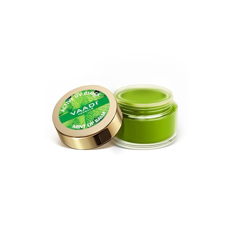Vaadi Herbals Bálsamos labiales surtidos, 0.35 oz (paquete de 5)