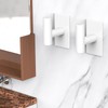 VAEHOLD Wall Towel Hooks, Heavy Duty Sticky Holder Waterproof Towel