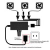 4-Pin 12v PWM Fan Controller with USB-C Power Supply and