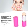 2 in 1 Oil Absorbing Volcanic Face Roller Retractable Foundation