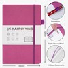 KaiRuiYing Lined Journal Notebook with Pen Holder, 160 Pages, 5.5''