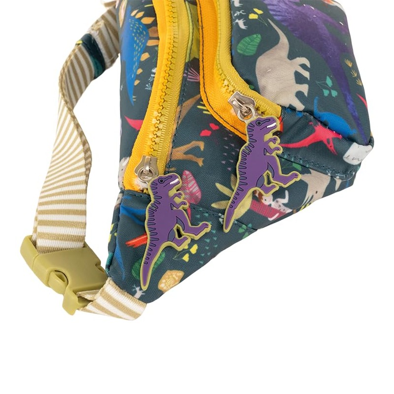 Floss and Rock Belt Bag, Dinosaur, 11.4-inches Length, Kid's Bags