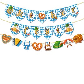 ParPix 2 Stück Oktoberfest Deko Girlande