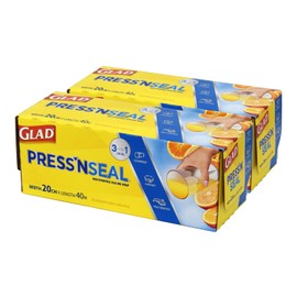 Pressed Seal Glad Wrap (Adhesion Feeling Like a Vacuum Pack) (Can also be used as an alternative to beeswax wrap or vegetable storage bags!) [Japanese model] [GLAD (Glad)] Press and Seal Mini (7.9 x