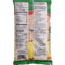 Sadaf Yellow Split Peas -24 oz. Quick Cook - Dried Yellow Split Peas - Natural, Vegan, Kosher