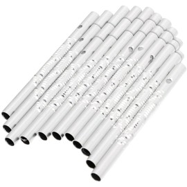 Happyyami Wind Chime Rod, Aluminum Wind Chime, DIY, Handmade Kit, Fashionable, 50 Pieces, Wind Chime Making, Accessories, Wind Chime Replacement Parts, Pendant, Wind Chime Parts, Craft Set, Interior