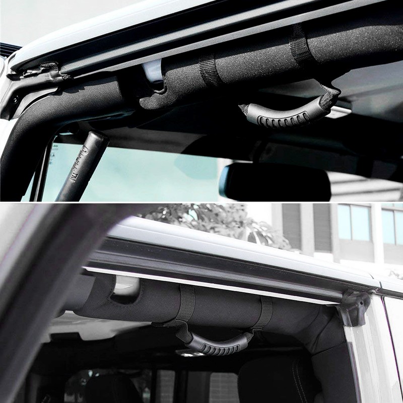 4PCS Grab Handles for Jeep Wrangler from 1995 to 2018