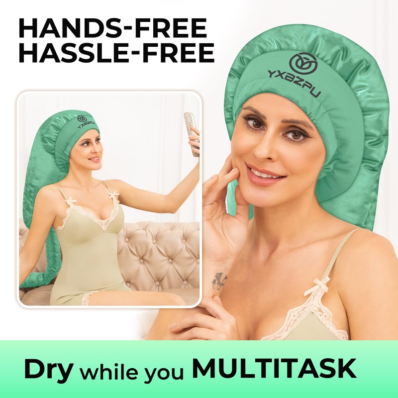 Bonnet Hair Dryer,Hooded Hair Dryer Attachment, Dryer Hooded Diffuser Cap