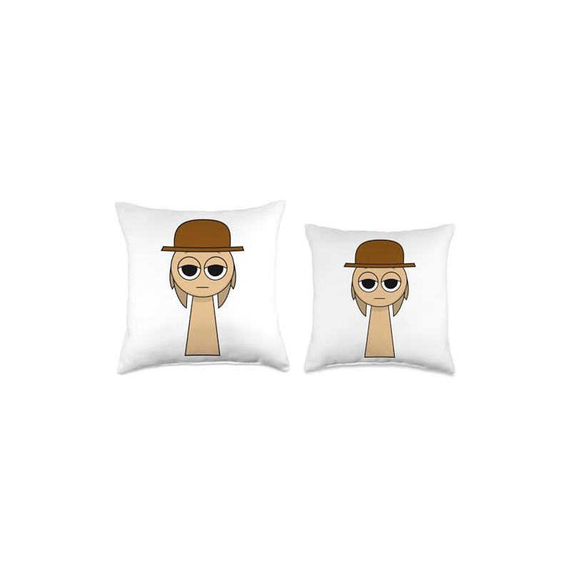 Tunner from Sprunki! Throw Pillow
