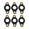 Fuel Injector Line Passthrough Seals Kit 6PCS for Detroit Diesel