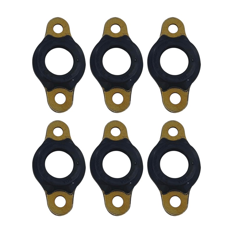 Fuel Injector Line Passthrough Seals Kit 6PCS for Detroit Diesel