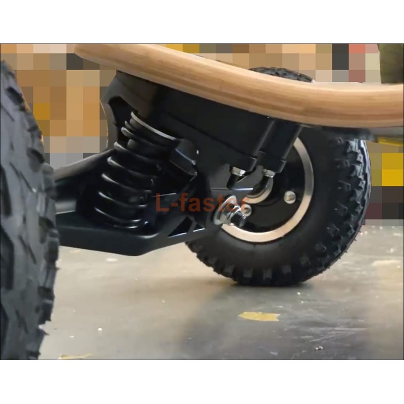 L-faster Mountain Skateboard Truck Riser Pad Off-Road Longboard 11" Truck's