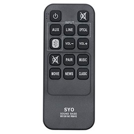 New WIR113001-FA03 FWSB415E Remote Control for Sanyo Sound Bar FWSA205E WIR113001-FA05