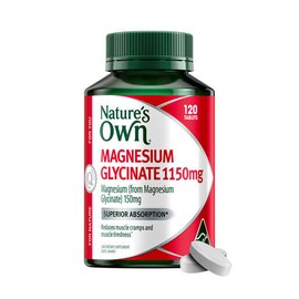 Nature's Own Nature’s Own Magnesium Glycinate 120 Tablets