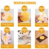COTIACCV 50 Esponjas Faciales Comprimidas, Esponja Exfoliante Facial, Fibra Comprimida