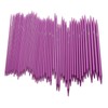 50Pcs Knitting Needles Purple Assorted Size Stainless Steel Ergonomic Metal