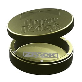 ZPACK Upper Deckys | Metal Can | Metal Container | Pouch Container | Small Storage Tin | (Forest Green)