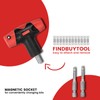 FIND BUY TOOL T-Handle Preset Torque Wrench, Precision Click-Type Torque