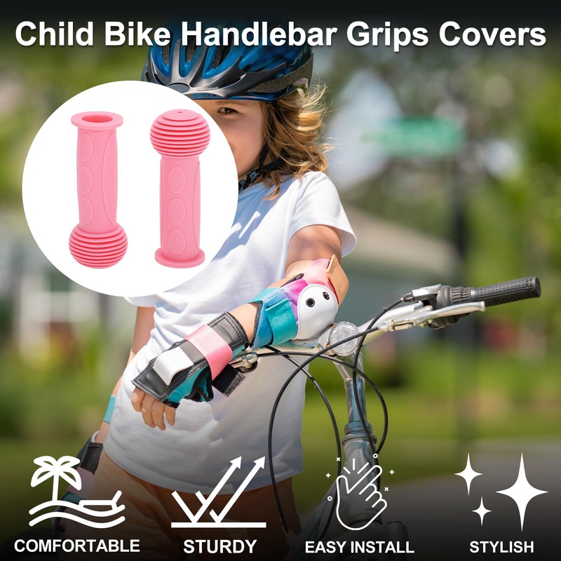 TUCKBOLD Child Bike Handlebar Grips Covers 110mm Long Soft |