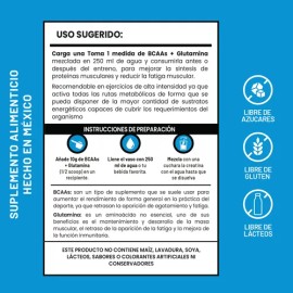 Aminoácidos Bcaas + Glutamina D-mon 1kg Varios Sabores
