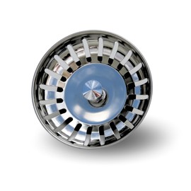 Flowing® Kitchen Sink Plug Stopper Strainer Easy Assembly Sink Plug Strainer- 82mm-83mm diameter- Stainless Steel Sink Strainer Plug – Easy to Clean Sink Plug Replacement 82-83mm