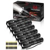 Victoper LED Flashlight 6 Pack, Bright 2000 Lumens Tactical Flashlights