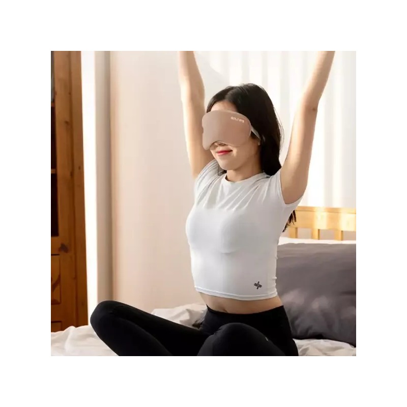 Vitagram 비타그램 눈찜질 온열스팀 수면안대 눈마사지기 VG-1002 골드아이 베이지 USB