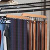 Cycleacc Tie Rack Hanger for Closet, 2 in 1 Belt