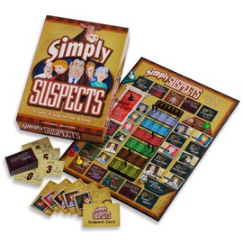Simply Suspects - Strategy Board Game - from Spy Alley