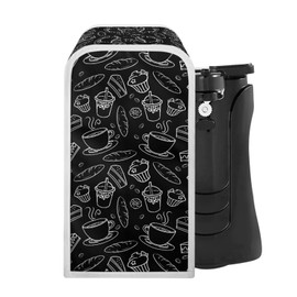 Hudotybom Can Opener Cover Bread Coffee Can Opener Dust and Stain Protection Small Applicance Cover for Kitchen Fits Most Electric Automatic Can Openers