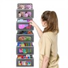 EXPERTUP Over Door Hanging Organiser with 5 clear pockets Non