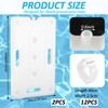 2 PCS Swimming Pool Ladder Weights with 12 Adjustable Straps,
