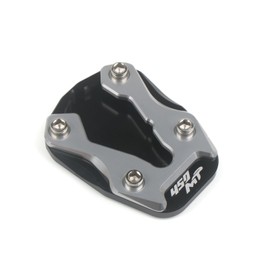 TT719 Enlarged Kickstand Pad Pedal Sidestand Pad Compatible with CFMOTO Ibex 450 2025,Aluminum,CNC-machined,Anodized,Silver,CFMOTO IEBX 450 Accessories