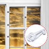 BEIQIYA 50pcs Window Screen Clips, Storm Windows Clips with Screws,