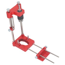 Woodworking Drill Locator, Punch Locator Drill Portable Drilling Locator Cabinet Drilling High Accuracy Aluminium Alloy Hole Punch Template Tool