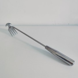 3 Pack Weed Remover Tool for Garden Patio, Manual Hand Weeder Tool, Crack Weeder Crevice Weeding Tool, 4 Teeth Weed Puller, Manual Tool for Lawn and Garden (Black)