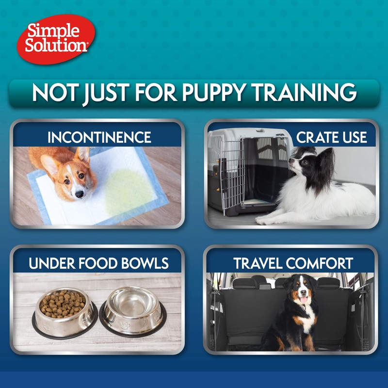 Simple Solution All Day Pee Pads for Dogs, Puppy Potty