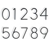 HASWARE 5 Inch (12 cm) Floating House Numeral: Modern Door