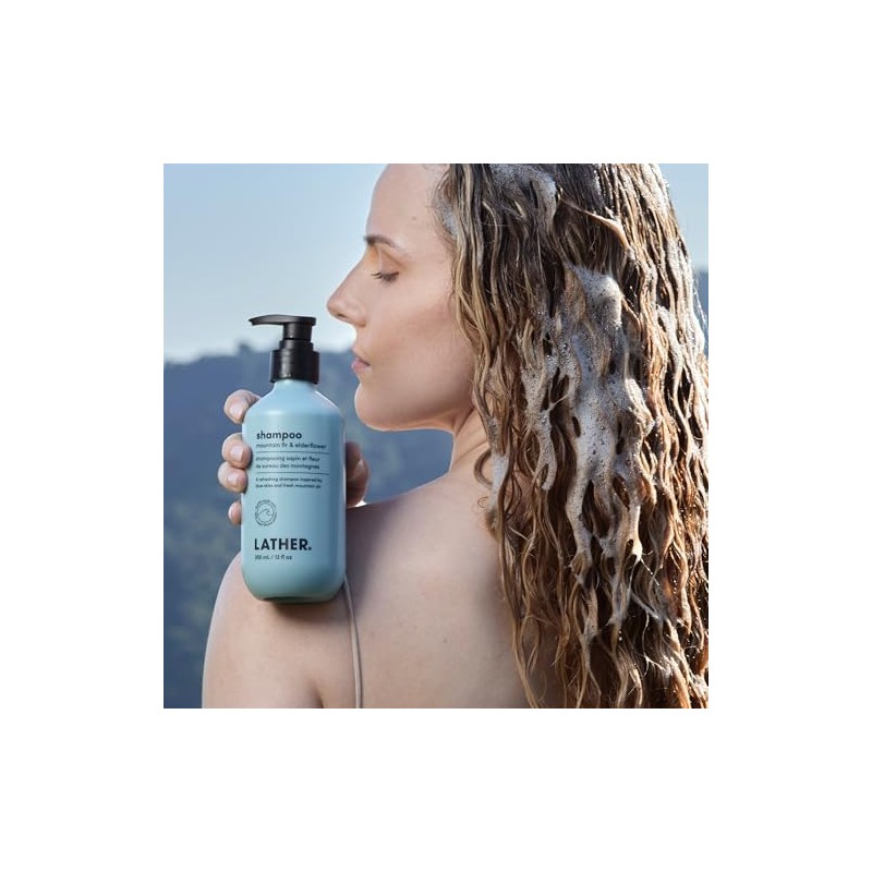 LATHER Champú de abeto de montaña y flor de saúco
