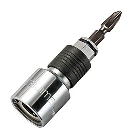 Tajima All-Thread Bit Replacement Socket BSZN25, Applicable Screw Diameter: 2 bu 5 rin (W5/16), 1 piece