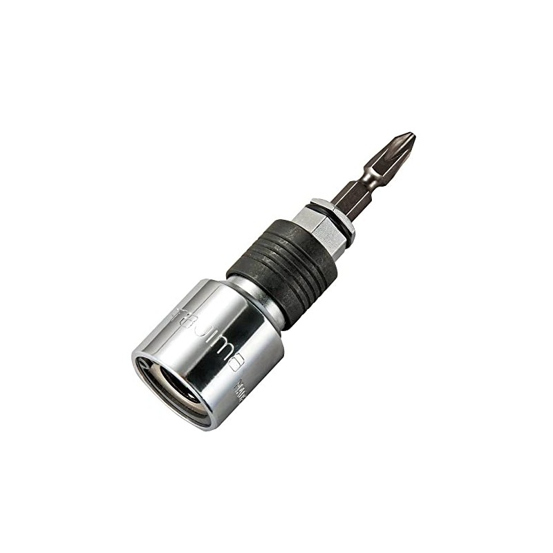 Tajima All-Thread Bit Replacement Socket BSZN25, Applicable Screw Diameter: 2