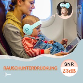 ZOHAN 001 Ear Protection Baby, Baby Headphones, Noise Protection from 6 Months with Autism, Baby Capsule Ear Muffs, Ideal for Travel, Celebrations, Everyday Life, Noise Protection