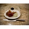 Tall Microwave Tempered Borosilicate Glass Plate Cover with Black Easy-Grip