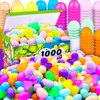 RALLYPANDA 1000cs Empty Plastic Easter Eggs,Bulk Fillable Easter Eggs for