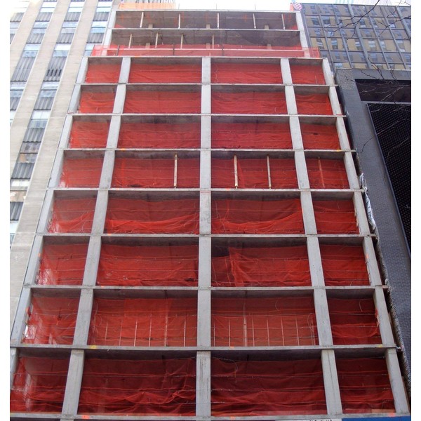 Debris Safety Netting Orange Fire Retardant (4' x 150', Orange)