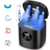 Ultrasonic Retainer Cleaner, 48W 49KHz 8.45oz（250ml） with 6 LED Lights,