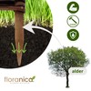 Floranica Willow Flower Bed Edging, Fence in 25 Sizes, Lawn