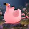 YISUN Flamingo Night Light for Kids, Soft Silicone Nursery Night
