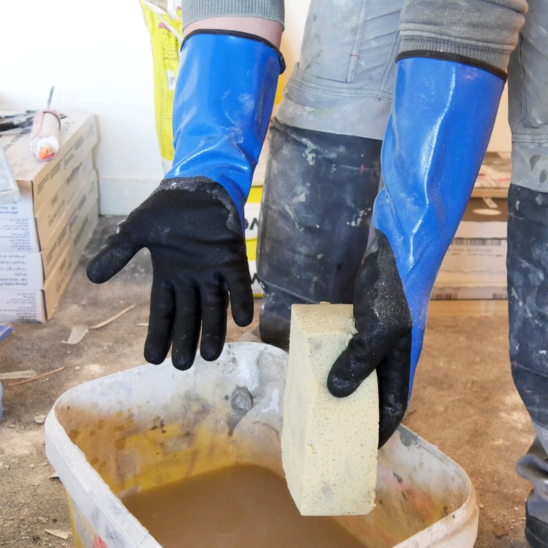 ROSTAING Liquido Gloves - A Pair of 100% Waterproof Work