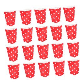 FELTECHELECTR 48pcs Colorful Popcorn Containers for Movie Nights Snack Buckets for Parties for Popcorn Fries and Treats Safe Material Design